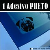 Adesivo PUG para Carro