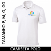 Camisa Polo branca