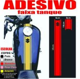 Adesivo Faixa Filete Tanque Superior Suzuki Intruder 125